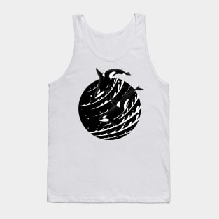 Elegant killer whale Tank Top